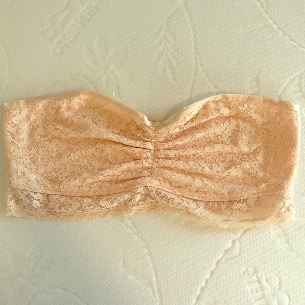 Cute light pink bandeau